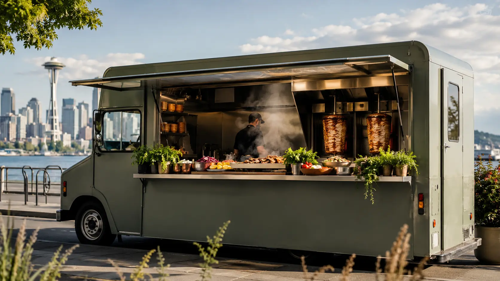 organic kebab food truck